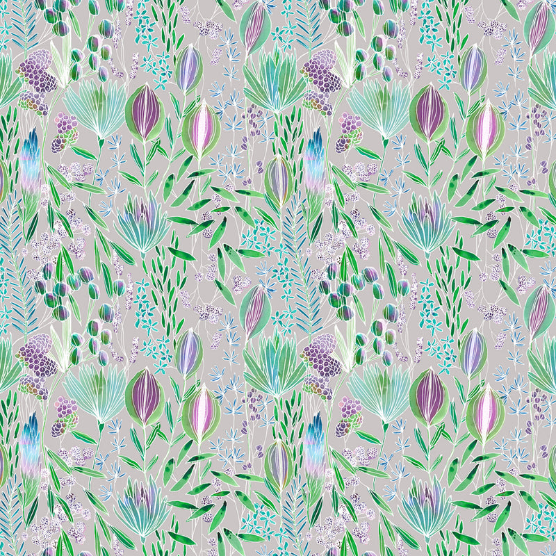 Voyage Maison Masina Printed Cotton Fabric in Aster