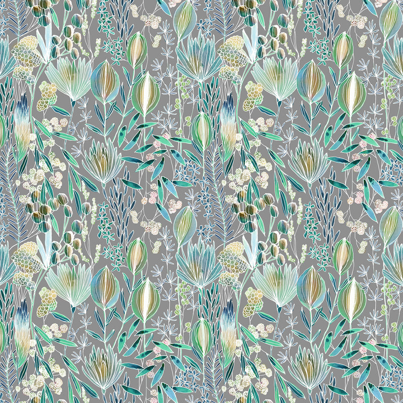 Voyage Maison Masina Printed Cotton Fabric in Mineral