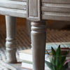 Plain Cream Furniture - Maurice Storage Footstool Stone Voyage Maison