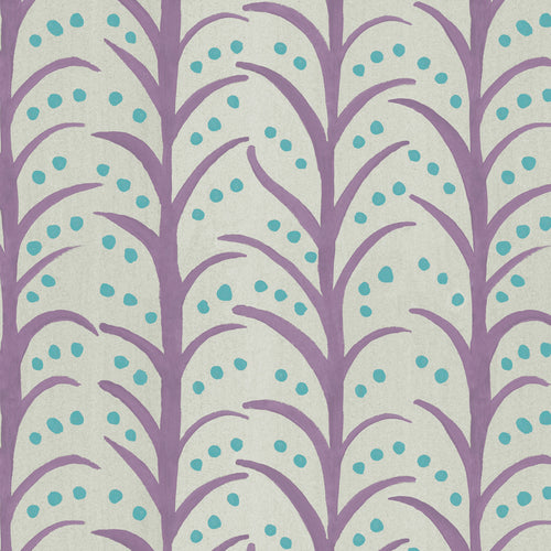 Voyage Maison Mawar 1.4m Wide Width Wallpaper in Grape