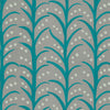 Voyage Maison Mawar 1.4m Wide Width Wallpaper in Peacock