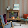 Voyage Maison Mawar 1.4m Wide Width Wallpaper in Tangerine