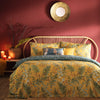 furn. Mazari Exotic Jungle Duvet Cover Set in Mustard