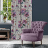 Voyage Maison Mazurka Printed Cotton Fabric in Damson