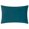 Geometric Multi Cushions - Metro Diamond Velvet Feather Filled Cushion Multicolour Furn