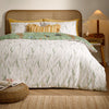 Meadow Flora Reversible Printed Duvet Cover Set Green