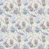 Voyage Maison Meadwell Printed Cotton Fabric in Loganberry