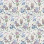 Voyage Maison Meadwell Printed Cotton Fabric in Loganberry