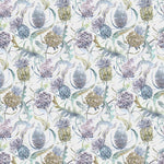 Voyage Maison Madewell Printed Velvet Fabric in Periwinkle