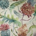 Voyage Maison Meadwell Printed Cotton Fabric in Pomegranate