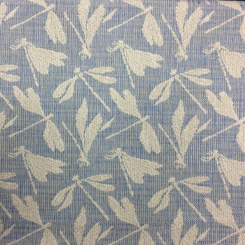 Voyage Maison Meddon Woven Jacquard Fabric in Bluebell