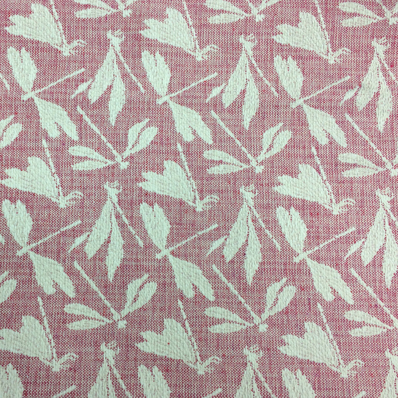 Voyage Maison Meddon Woven Jacquard Fabric in Rose