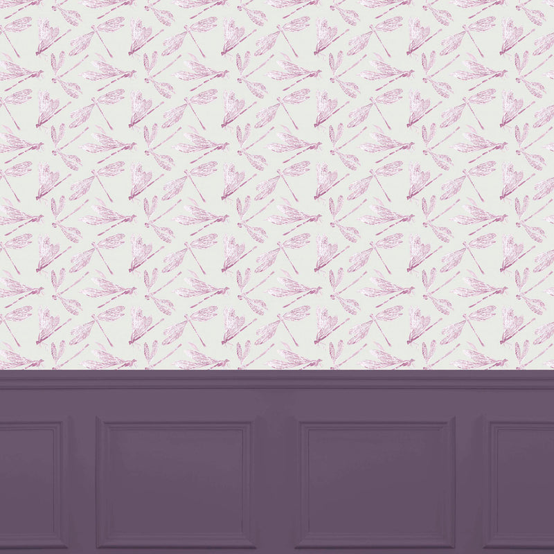 Voyage Maison Meddon 1.4m Wide Width Wallpaper in Loganberry