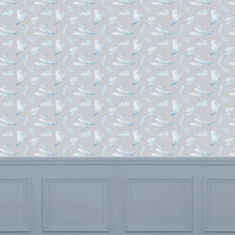 Voyage Maison Meddon 1.4m Wide Width Wallpaper in Ocean