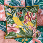 furn. Medinilla Tropical Cushion Cover in Mustard