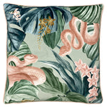 furn. Medinilla Tropical Cushion Cover in Sage/Blush