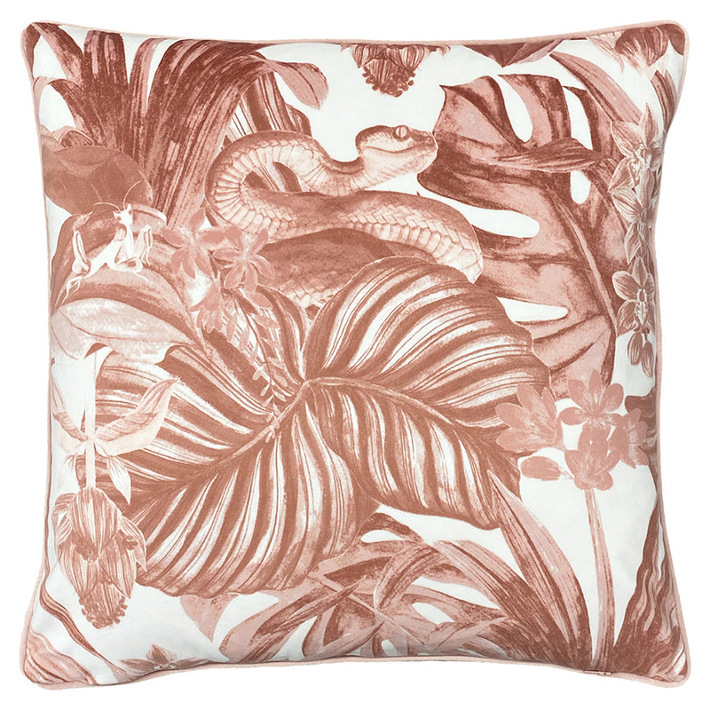 furn. Medinilla Tropical Cushion Cover in Sage/Blush