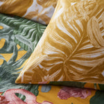 furn. Medinilla Tropical Duvet Cover Set in Mustard