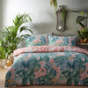 furn. Medinilla Tropical Duvet Cover Set in Sage/Blush