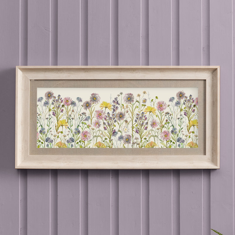 Floral Multi Wall Art - Medmerry  Framed Print Birch/Cream Voyage Maison