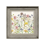 Floral Multi Wall Art - Medmerry  Framed Print Stone/Cream Voyage Maison