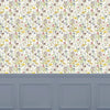 Floral Multi Wallpaper - Medmerry  1.4m Wide Width Wallpaper (By The Metre) Linen Voyage Maison