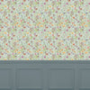 Floral Blue Wallpaper - Medmerry  1.4m Wide Width Wallpaper (By The Metre) Sky Voyage Maison