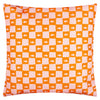 Check Pink Cushions - Mediterranean Sardines Outdoor Cushion Cover Pink/Orange Furn