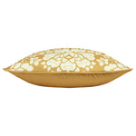 Paoletti Melrose Floral Cushion Cover in Honey