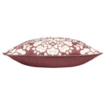 Paoletti Melrose Floral Cushion Cover in Mulberry