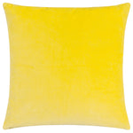 Paoletti Mentera Cotton Velvet Cushion Cover in Yellow/Peach Crush