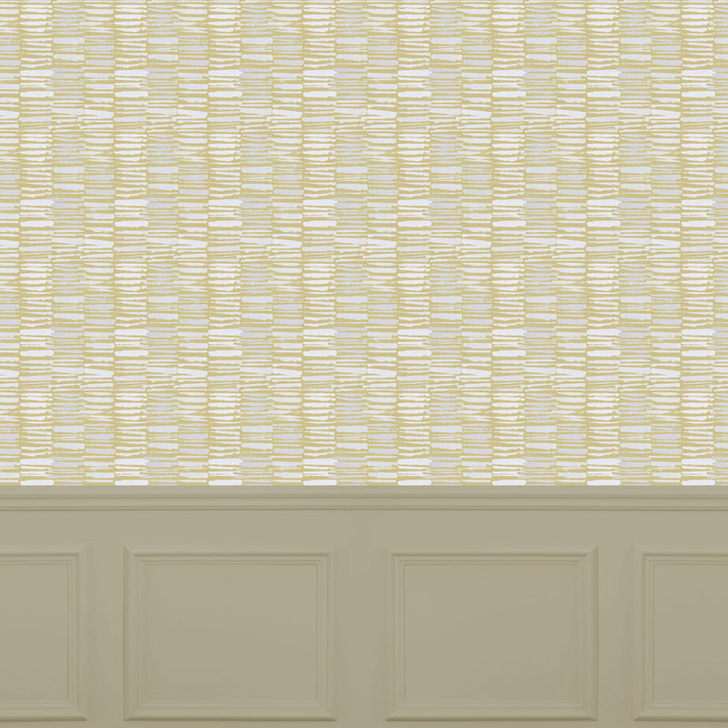 Voyage Maison Merapi 1.4m Wide Width Wallpaper in Gooseberry