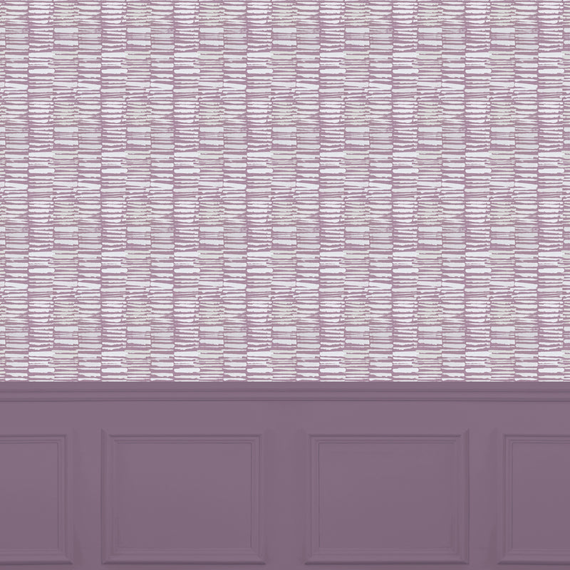 Voyage Maison Merapi 1.4m Wide Width Wallpaper in Grape