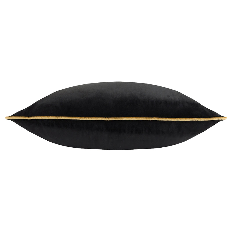  Cushions  - Meridian  Cushion Cover Black/Gold furn.