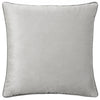 Plain Grey Cushions - Meridian Velvet Cushion Cover Dove/Charcoal Furn