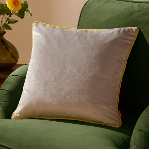 Plain Grey Cushions - Meridian Velvet Cushion Cover Dove/Cylon Furn