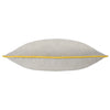 Plain Grey Cushions - Meridian Velvet Cushion Cover Dove/Cylon Paoletti