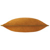 Plain Orange Cushions - Meridian Velvet Cushion Cover Ginger/Olive Furn