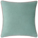 Paoletti Meridian Velvet Cushion Cover in Mineral/Blush