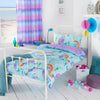 little furn. Mermaid Kids Duvet Cover Set in Blue/Purple