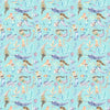 Voyage Maison Mermaid Party 1.4m Wide Width Wallpaper in Aqua