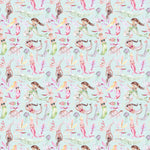 Voyage Maison Mermaid Party 1.4m Wide Width Wallpaper in Dusk