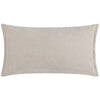 Plain Brown Cushions - Merton Rectangular Velvet Cushion Cover Doe Yard