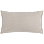 Plain Brown Cushions - Merton Rectangular Velvet Cushion Cover Doe Yard