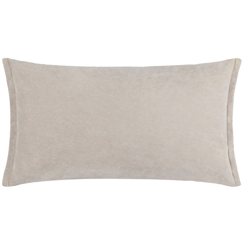 Plain Brown Cushions - Merton Rectangular Velvet Cushion Cover Doe Yard