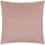 Plain Pink Cushions - Merton Square Velvet Cushion Cover Dusty Rose Yard