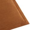 Plain Orange Cushions - Merton Square Velvet Cushion Cover Pecan Yard