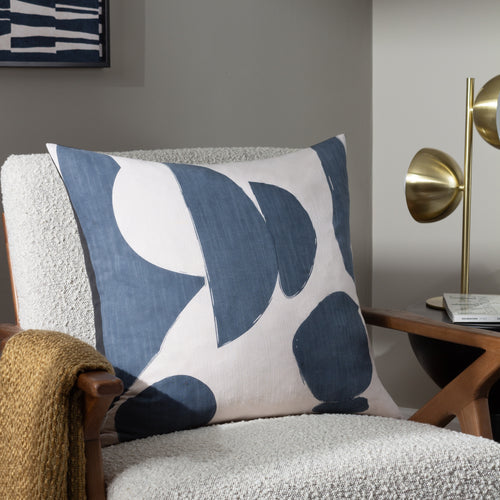 Abstract Blue Cushions - Meta  Cushion Cover Dusk HÖEM