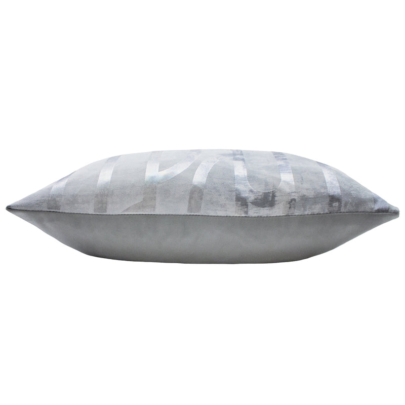 Ashley Wilde Meyer Cushion Cover in Platinum/Silver