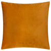 Geometric Orange Cushions - Metro Harlequin Velvet Feather Filled Cushion Ginger Furn